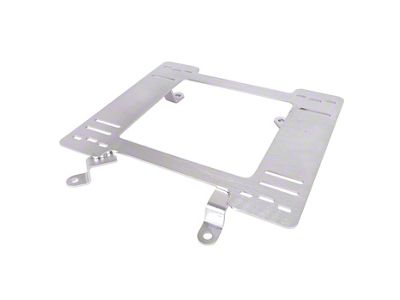 NRG Innovations Seat Brackets; Stainless Steel (79-98 Mustang)