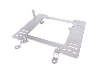 NRG Innovations Seat Brackets; Stainless Steel (99-04 Mustang)