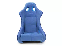 NRG Innovations Prisma Chromatic Bucket Seat; Large; Royal Blue Suede and Chameleon (Universal; Some Adaptation May Be Required)