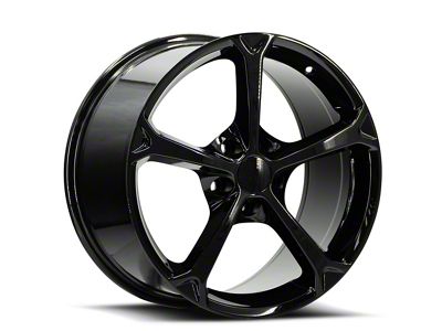 OE Revolution 130 Gloss Black Wheel; 17x8.5; 50mm Offset (93-02 Camaro)