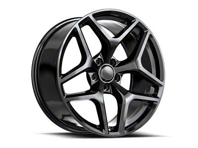 OE Revolution Z28 Gloss Black Wheel; 20x9; 30mm Offset (16-24 Camaro, Excluding SS w/ 6-Piston Front Calipers & ZL1)