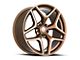 OE Revolution Z28 Matte Bronze Wheel; Rear Only; 22x10; 25mm Offset (10-15 Camaro, Excluding ZL1)