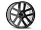 OE Revolution 107 Gloss Black Wheel; Rear Only; 22x9; 20mm Offset (08-23 RWD Challenger, Excluding SRT Hellcat & Widebody)