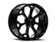 OE Revolution C-300 Gloss Black Wheel; Rear Only; 22x9; 20mm Offset (08-23 RWD Challenger, Excluding SRT Hellcat & Widebody)