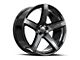 OE Revolution HC-2 Gloss Black Wheel; Rear Only; 22x9; 20mm Offset (08-23 RWD Challenger, Excluding SRT Hellcat & Widebody)