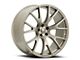 OE Revolution DG-05 Matte Bronze Wheel; Rear Only; 22x9; 18mm Offset (11-23 RWD Charger, Excluding Widebody)