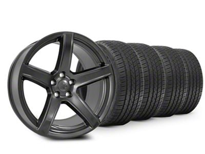 20x9.5 DG22 & Lionhart All-Season LH-Five Tire Package (06-10 RWD Charger)