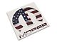 Officially Licensed MOPAR M Flag Decal; Red, White and Blue (08-13 Challenger)