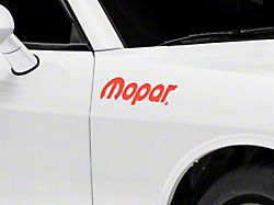 Mopar Licensed by SEC10 Decal; Red (08-13 Challenger)