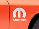 Officially Licensed MOPAR M Decal; Silver (06-14 Charger)