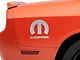 Officially Licensed MOPAR M Decal; Silver (06-14 Charger)