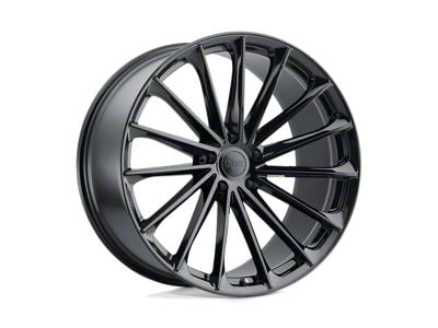 Ohm Proton Gloss Black Wheel; 17x6.5 (05-09 Mustang GT, V6)