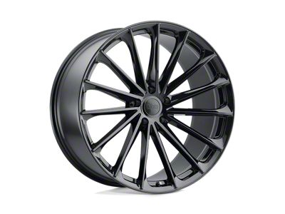 Ohm Proton Gloss Black Wheel; 17x7 (05-09 Mustang GT, V6)