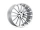 Ohm Proton Silver with Mirror Face Wheel; 17x6.5 (05-09 Mustang GT, V6)