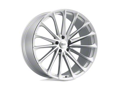 Ohm Proton Silver with Mirror Face Wheel; 17x6.5; 45mm Offset (10-14 Mustang GT w/o Performance Pack, V6)