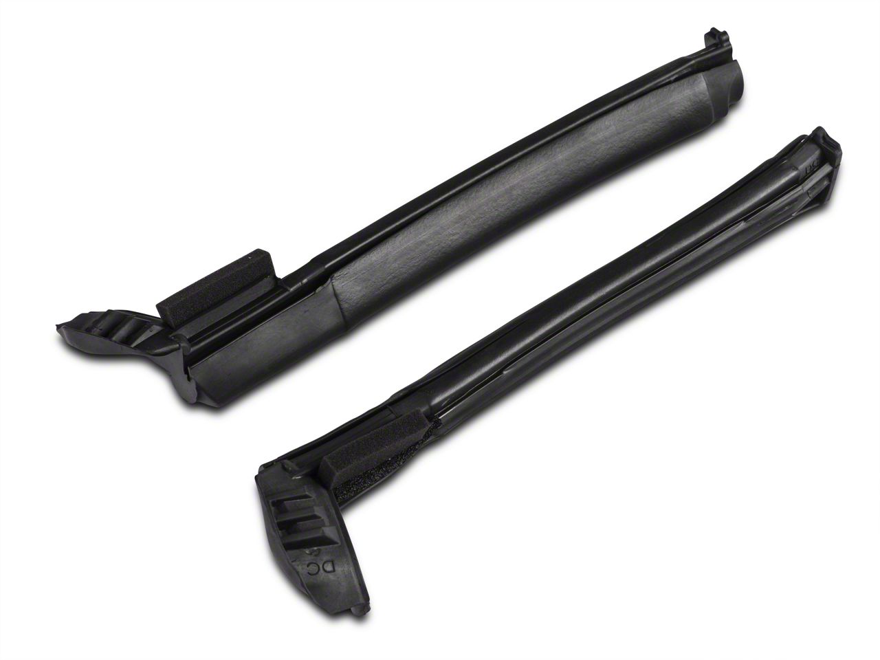 OPR Mustang Convertible Top Front Side Rail Weatherstrips 398236