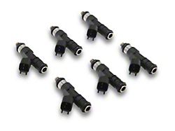 OPR OE Replacement Fuel Injector Kit; Set of 6; Black (05-10 Mustang V6)