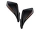 Oracle Concept Side Mirrors; Single Intensity; Cyber Gray Metallic; GBV (10-15 Camaro)