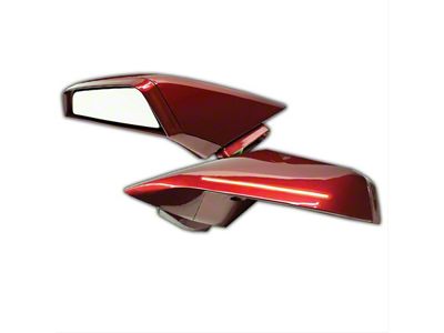 Oracle Concept Side Mirrors; Dual Intensity; Carbon Flash Metallic; GAR565 (10-15 Camaro)