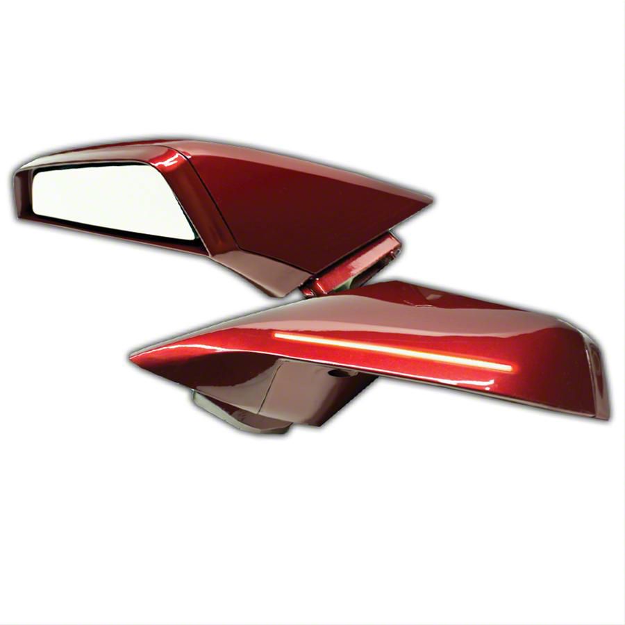 Oracle Camaro Concept Side Mirrors; Single Intensity; Carbon Flash ...