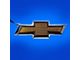 Oracle Illuminated Rear Bowtie Emblem; Cyber Grey Metallic; Single Intensity; Blue (10-13 Camaro)