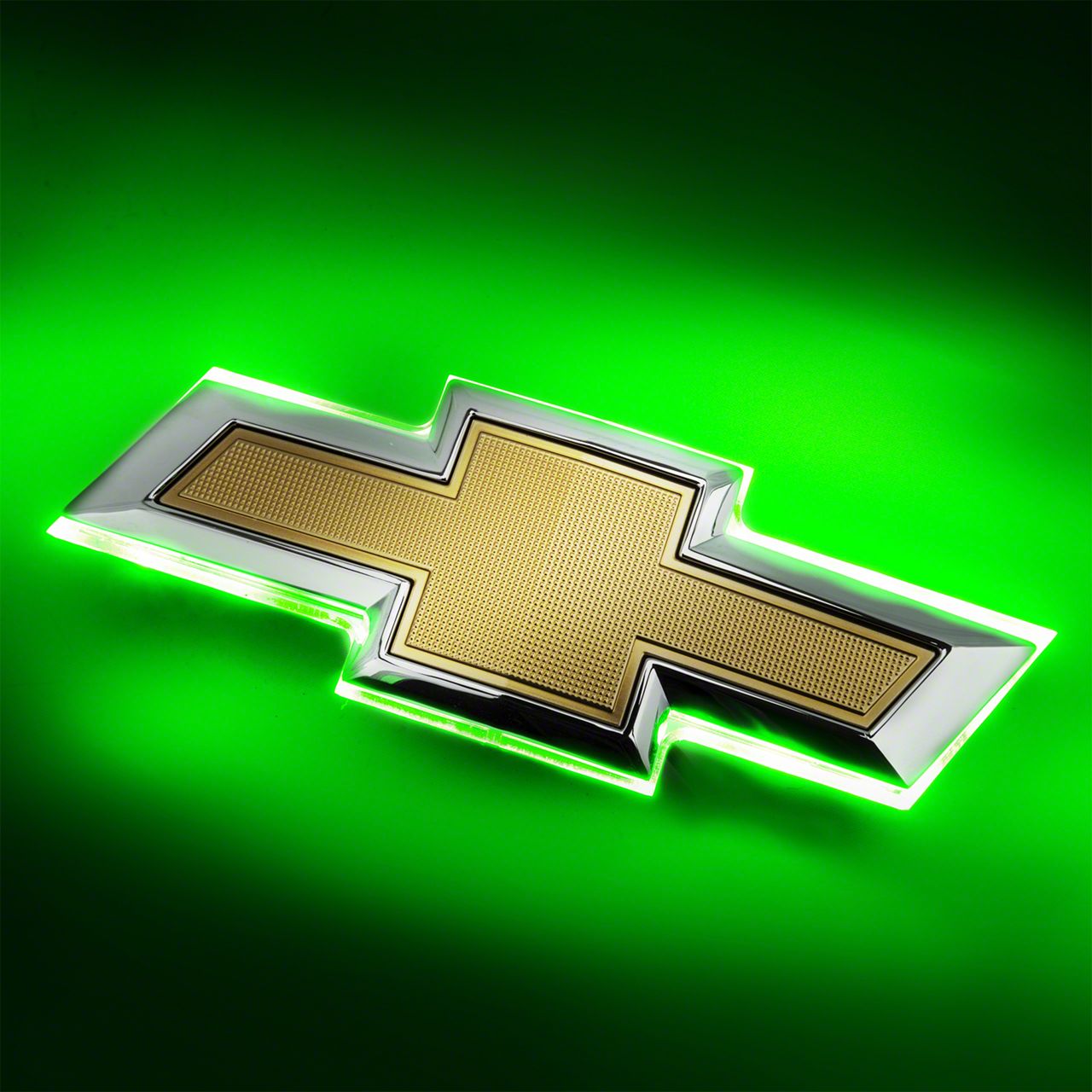 Oracle Camaro Illuminated Rear Bowtie Emblem; Dual Intensity; Green ...