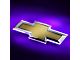Oracle Illuminated Rear Bowtie Emblem; Dual Intensity; UV/Purple (16-19 Camaro)