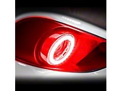 Oracle LED Surface Mount Fog Light Halo Kit; Red (10-12 Mustang GT500)