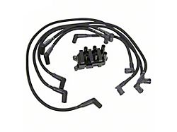 Performance Distributors Firepower Ignition Kit; Black (01-04 Mustang V6)