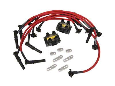 Performance Distributors LiveWires Spark Plug Wires; Red (96-98 Mustang GT)