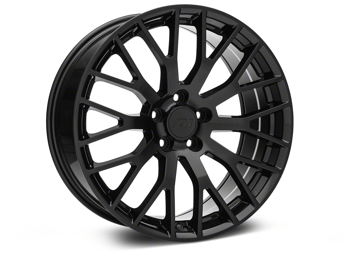 Mustang Performance Pack Style Gloss Black Wheel; 19x8.5 (15-23 Mustang GT,  EcoBoost, V6) - Free Shipping