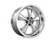 Performance Replicas PR106 Chrome Wheel; 17x8 (05-09 Mustang GT, V6)