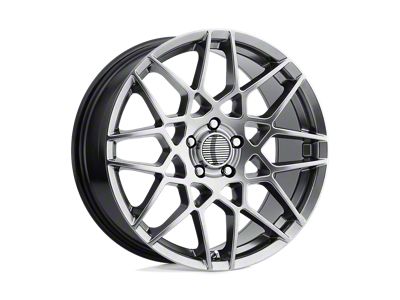 Performance Replicas PR178 Hyper Silver Wheel; 18x10 (05-09 Mustang)