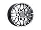 Performance Replicas PR178 Hyper Silver Wheel; 18x10 (05-09 Mustang)