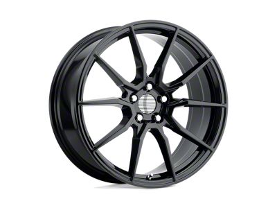 Performance Replicas PR193 Gloss Black Wheel; 17x9; 24mm Offset (05-09 Mustang GT, V6)