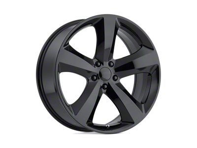 Performance Replicas PR170 Gloss Black Wheel; 20x8; 24mm Offset (06-10 Charger, Excluding SRT8)