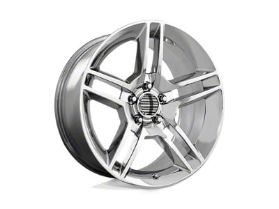 Performance Replicas PR101 Chrome Wheel; 18x10; 24mm Offset (10-14 Mustang GT w/o Performance Pack, V6)