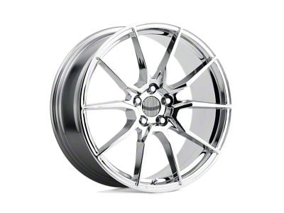 Performance Replicas PR193 Chrome Wheel; Rear Only; 20x10; 40mm Offset (10-14 Mustang)