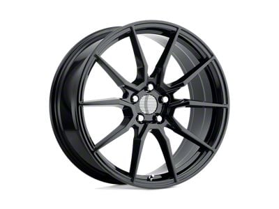 Performance Replicas PR193 Gloss Black Wheel; Rear Only; 20x10; 40mm Offset (10-14 Mustang)