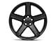 Performance Replicas PR209 Satin Black Wheel; 20x9.5 (11-23 RWD Charger, Excluding Widebody)