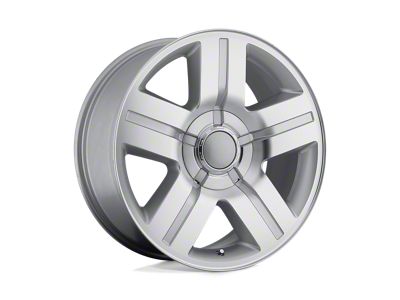 Performance Replicas PR147 Silver Machined Wheel; 20x8.5 (93-02 Camaro)