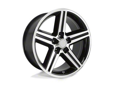 Performance Replicas PR148 Gloss Black Machined Wheel; 16x8 (93-02 Camaro)