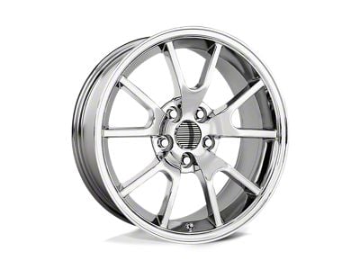 Performance Replicas PR118 Chrome Wheel; Rear Only; 18x10; 22mm Offset (94-98 Mustang)