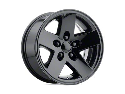 Performance Replicas PR185 Gloss Black Wheel; 16x8; 0mm Offset (94-98 Mustang)