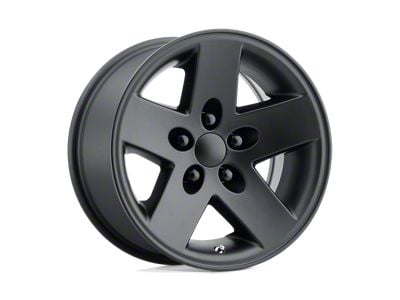 Performance Replicas PR185 Matte Black Wheel; 16x8 (94-98 Mustang)