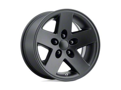 Performance Replicas PR185 Matte Black Wheel; 16x8 (99-04 Mustang GT, V6)