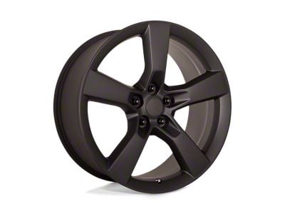 Performance Replicas PR125 Matte Black Wheel; 20x8 (16-24 Camaro, Excluding SS w/ 6-Piston Front Calipers & ZL1)