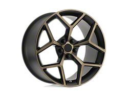 Performance Replicas PR126 Black and Bronze Wheel; 20x10 (16-24 Camaro, Excluding SS w/ 6-Piston Front Calipers & ZL1)