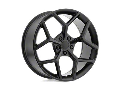 Performance Replicas PR126 Matte Black Wheel; 20x9 (16-24 Camaro, Excluding SS w/ 6-Piston Front Calipers & ZL1)