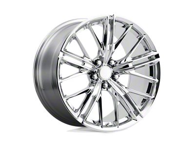 Performance Replicas PR194 Chrome Wheel; Rear Only; 20x10 (16-24 Camaro, Excluding SS w/ 6-Piston Front Calipers & ZL1)